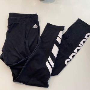Black adidas leggings